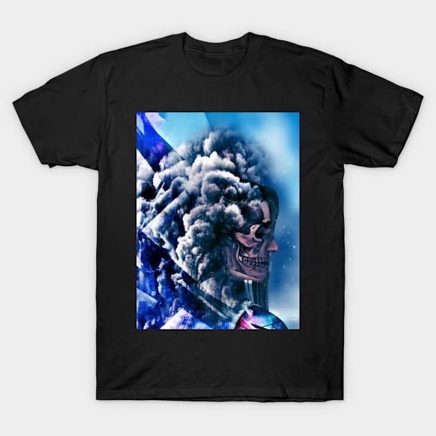 Silence In Haze T-Shirt by Rigormortistart